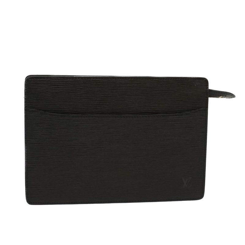 LOUIS VUITTON Epi Pochette Homme Clutch Bag Black M52522 LV  48829 - Logoexplore
