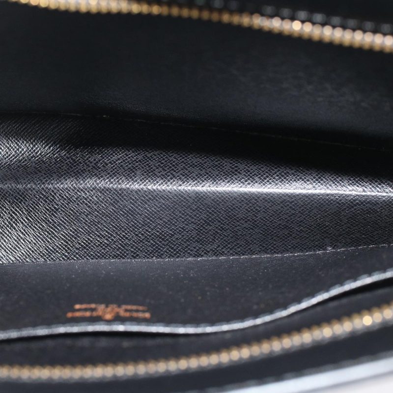 LOUIS VUITTON Epi Pochette Homme Clutch Bag Black M52522 LV  48829 - Logoexplore - Image 10