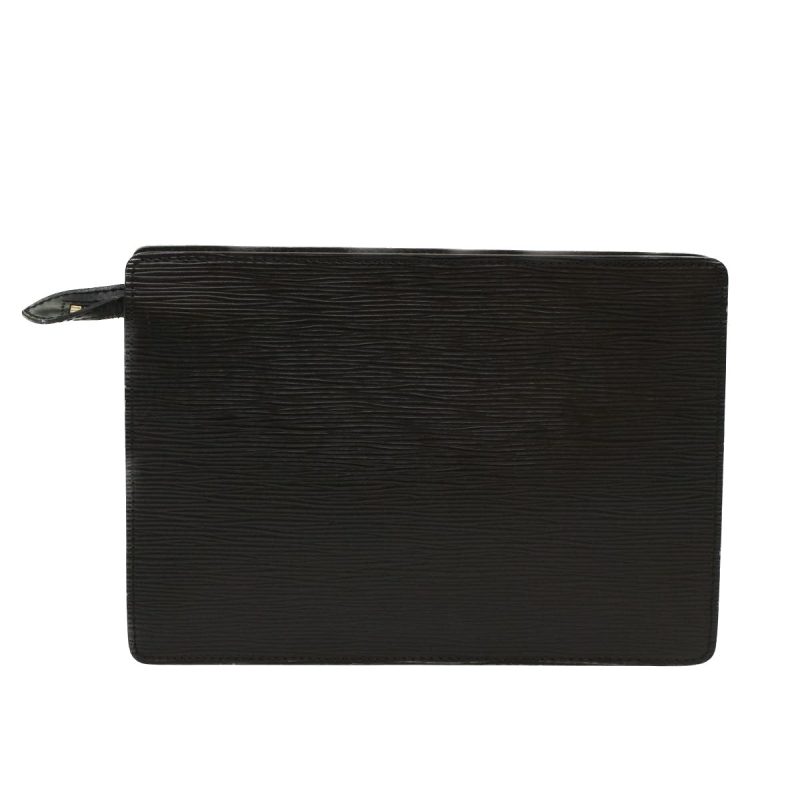 LOUIS VUITTON Epi Pochette Homme Clutch Bag Black M52522 LV  48829 - Logoexplore - Image 2