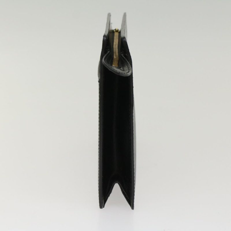 LOUIS VUITTON Epi Pochette Homme Clutch Bag Black M52522 LV  48829 - Logoexplore - Image 3