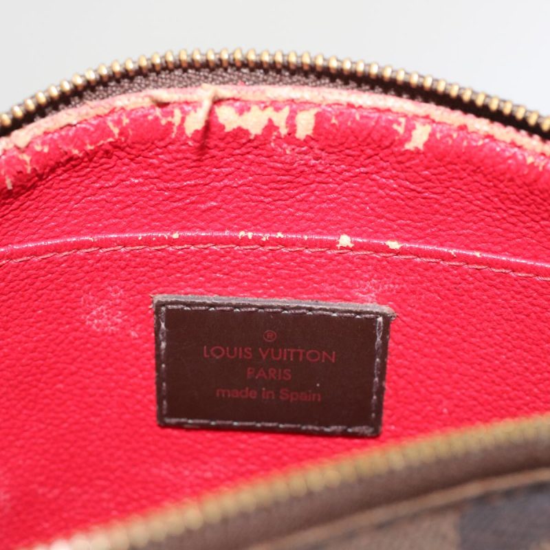 LOUIS VUITTON Damier Ebene Pochette Cosmetic PM Pouch N47516 LV  48839 - Logoexplore - Image 9