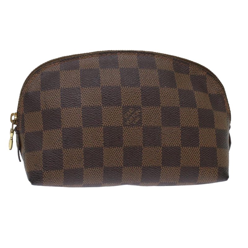 LOUIS VUITTON Damier Ebene Pochette Cosmetic PM Pouch N47516 LV  48839 - Logoexplore