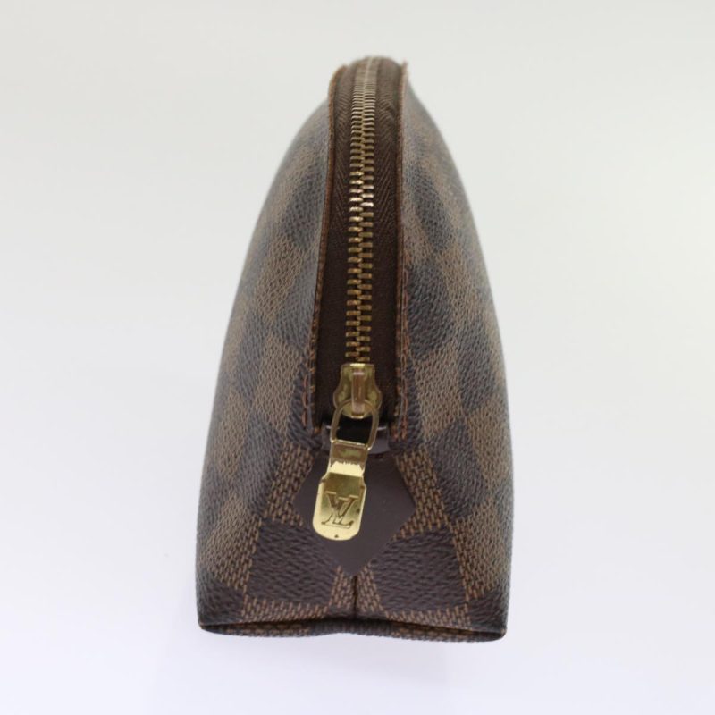 LOUIS VUITTON Damier Ebene Pochette Cosmetic PM Pouch N47516 LV  48839 - Logoexplore - Image 4