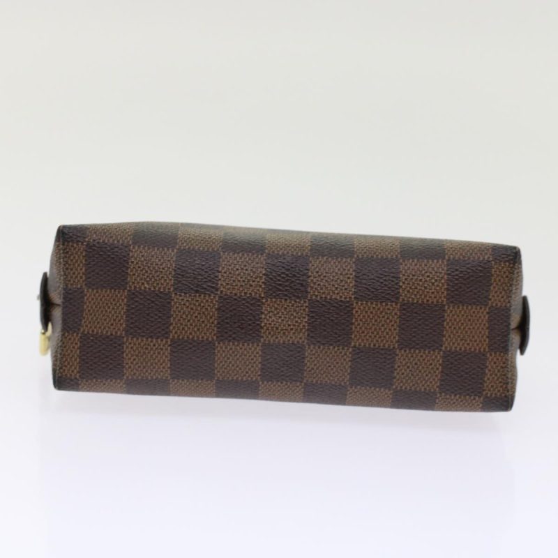 LOUIS VUITTON Damier Ebene Pochette Cosmetic PM Pouch N47516 LV  48839 - Logoexplore - Image 6
