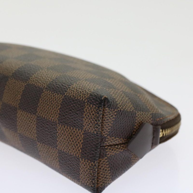 LOUIS VUITTON Damier Ebene Pochette Cosmetic PM Pouch N47516 LV  48839 - Logoexplore - Image 7
