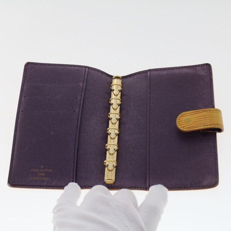 LOUIS VUITTON Epi Agenda PM Day Planner Cover Yellow R20059 LV  48864 - Logoexplore - Image 8