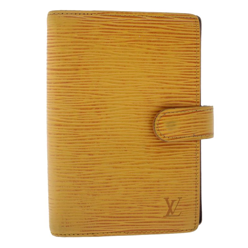 LOUIS VUITTON Epi Agenda PM Day Planner Cover Yellow R20059 LV  48864 - Logoexplore