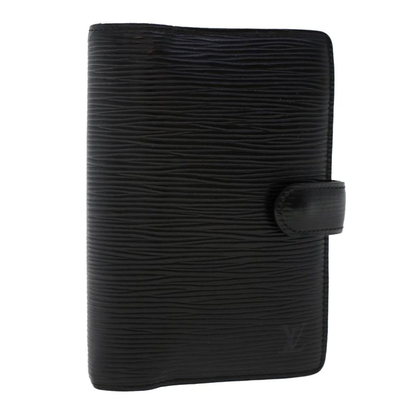 LOUIS VUITTON Epi Agenda PM Day Planner Cover Black R20052 LV  48865 - Logoexplore