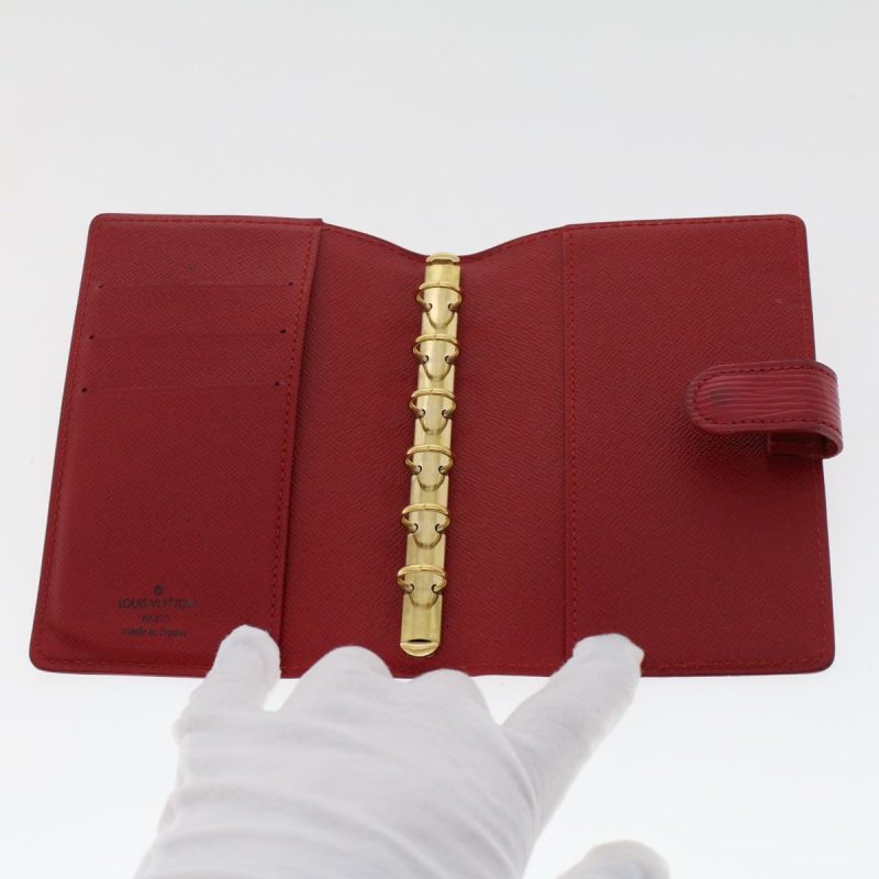 LOUIS VUITTON Epi Agenda PM Day Planner Cover Red R20057 LV  48867 - Logoexplore - Image 7