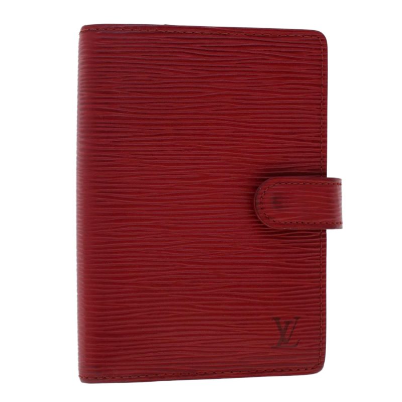 LOUIS VUITTON Epi Agenda PM Day Planner Cover Red R20057 LV  48867 - Logoexplore