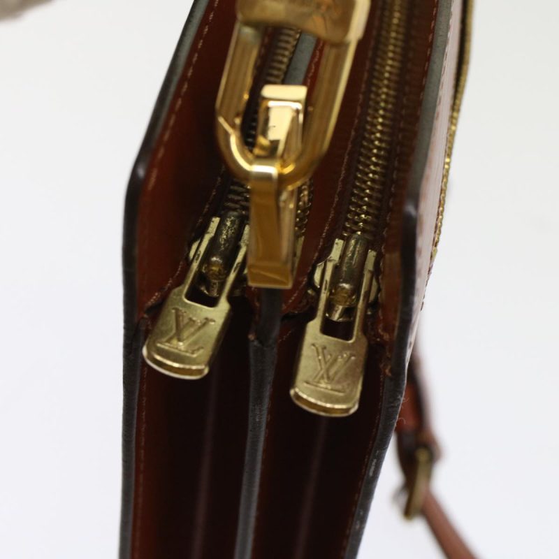 LOUIS VUITTON Epi Angian Clutch Bag Brown M52113 LV  48959 - Logoexplore - Image 9
