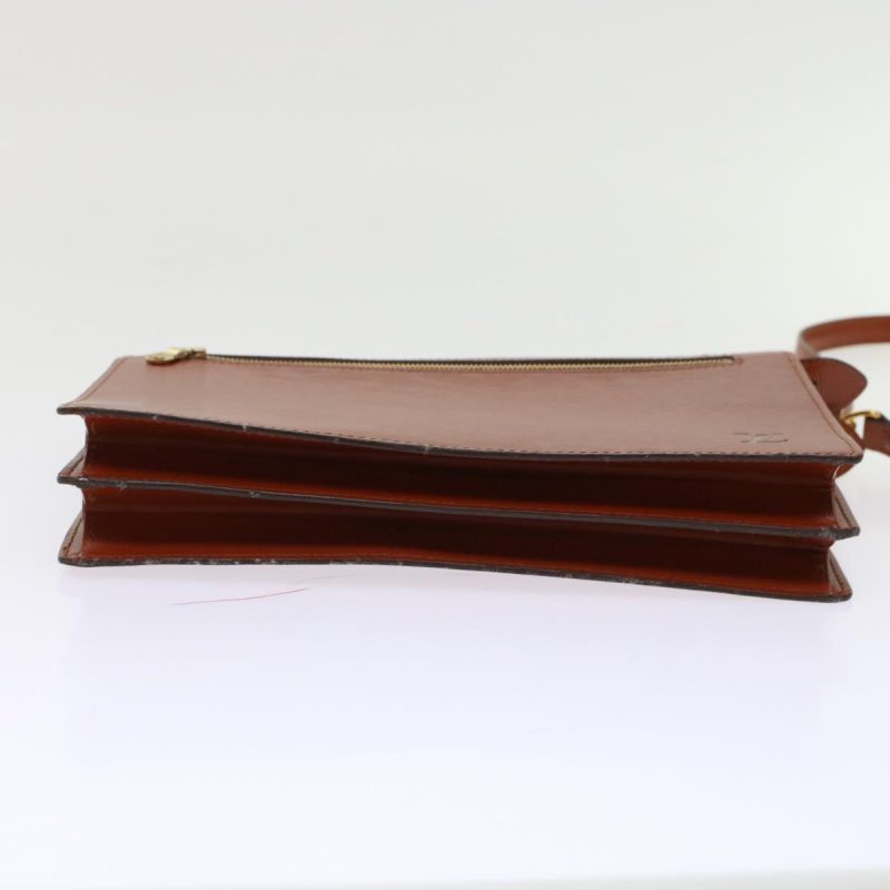 LOUIS VUITTON Epi Angian Clutch Bag Brown M52113 LV  48959 - Logoexplore - Image 5