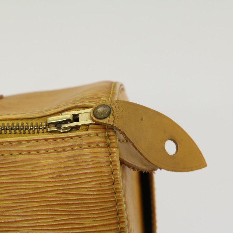 LOUIS VUITTON Epi Speedy 25 Hand Bag Tassili Yellow M43019 LV  48961 - Logoexplore - Image 9