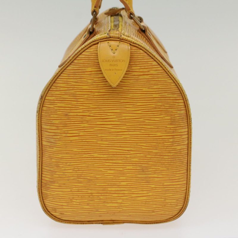LOUIS VUITTON Epi Speedy 25 Hand Bag Tassili Yellow M43019 LV  48961 - Logoexplore - Image 4