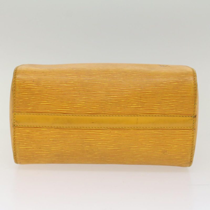LOUIS VUITTON Epi Speedy 25 Hand Bag Tassili Yellow M43019 LV  48961 - Logoexplore - Image 5