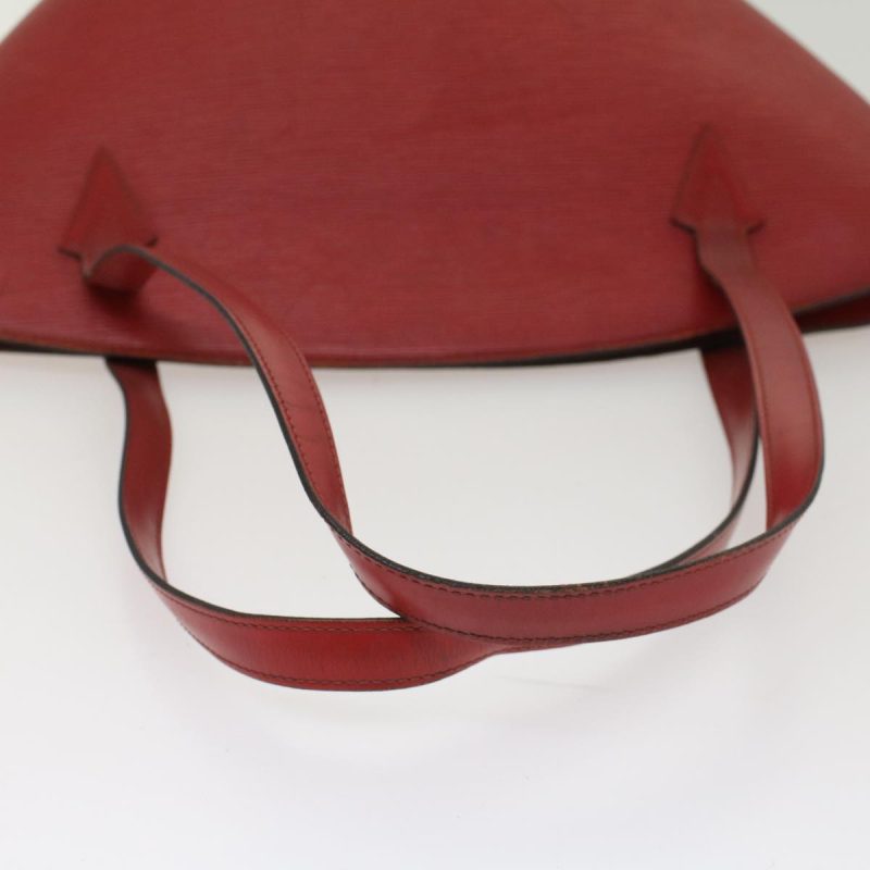 LOUIS VUITTON Epi Saint Jacques Shopping Shoulder Bag Red M52277 LV  48964 - Logoexplore - Image 7