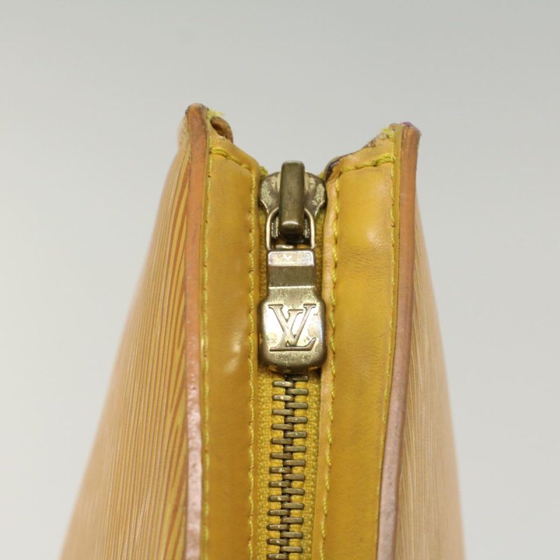 LOUIS VUITTON Epi Saint Jacques Shopping Shoulder Bag Yellow M52269 Auth 48966 - Logoexplore - Image 9