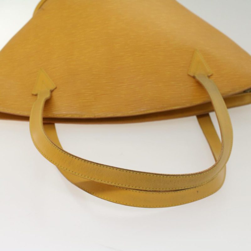 LOUIS VUITTON Epi Saint Jacques Shopping Shoulder Bag Yellow M52269 Auth 48966 - Logoexplore - Image 7
