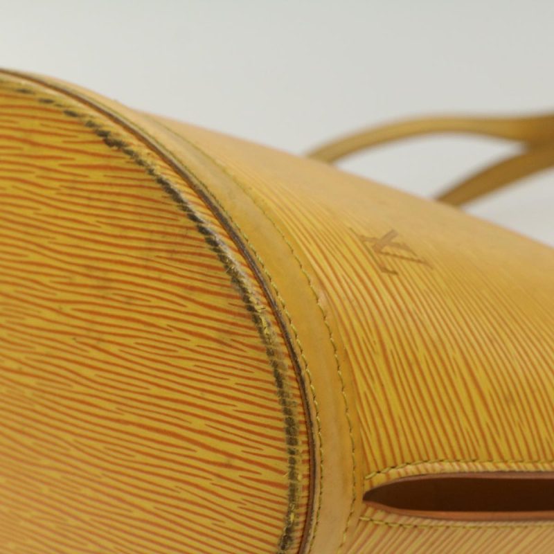 LOUIS VUITTON Epi Saint Jacques Shopping Shoulder Bag Yellow M52269 Auth 48967 - Logoexplore - Image 9