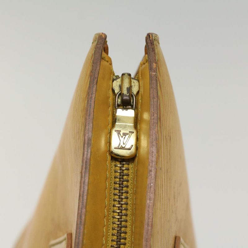 LOUIS VUITTON Epi Saint Jacques Shopping Shoulder Bag Yellow M52269 Auth 48967 - Logoexplore - Image 10