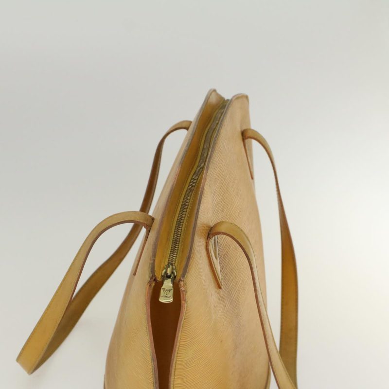 LOUIS VUITTON Epi Saint Jacques Shopping Shoulder Bag Yellow M52269 Auth 48967 - Logoexplore - Image 6