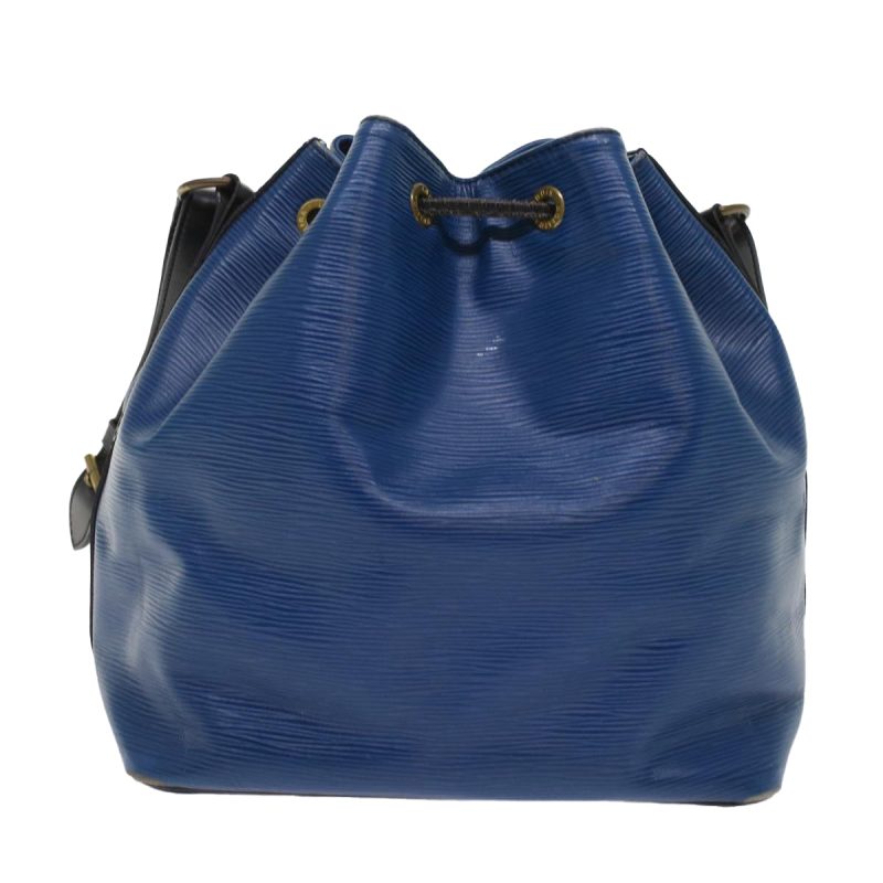 LOUIS VUITTON Epi Petit Noe Shoulder Bag Bicolor Black Blue M44152  48974 - Logoexplore - Image 2
