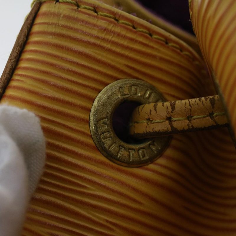 LOUIS VUITTON Epi Petit Noe Shoulder Bag Tassili Yellow M44109 LV  48975 - Logoexplore - Image 10