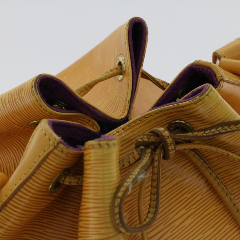 LOUIS VUITTON Epi Petit Noe Shoulder Bag Tassili Yellow M44109 LV  48975 - Logoexplore - Image 6