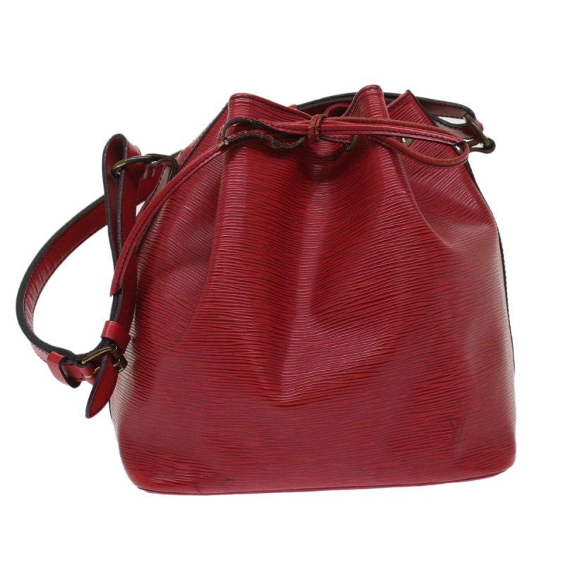 LOUIS VUITTON Epi Petit Noe Shoulder Bag Red M44107 LV  48976 - Logoexplore