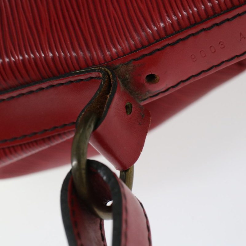 LOUIS VUITTON Epi Petit Noe Shoulder Bag Red M44107 LV  48976 - Logoexplore - Image 9