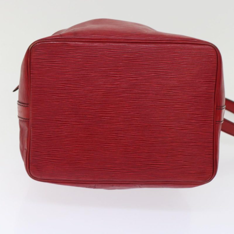 LOUIS VUITTON Epi Petit Noe Shoulder Bag Red M44107 LV  48976 - Logoexplore - Image 6
