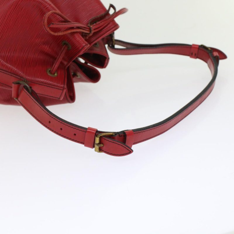 LOUIS VUITTON Epi Petit Noe Shoulder Bag Red M44107 LV  48976 - Logoexplore - Image 8