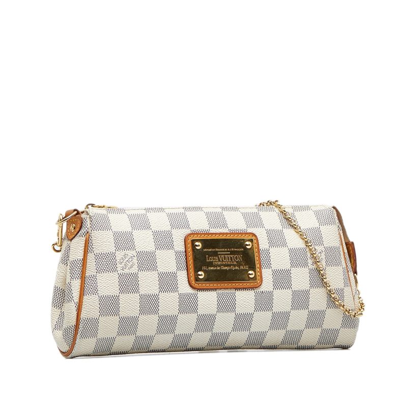 LOUIS VUITTON Damier Azur Eva Crossbody Bag - Logoexplore - Image 2