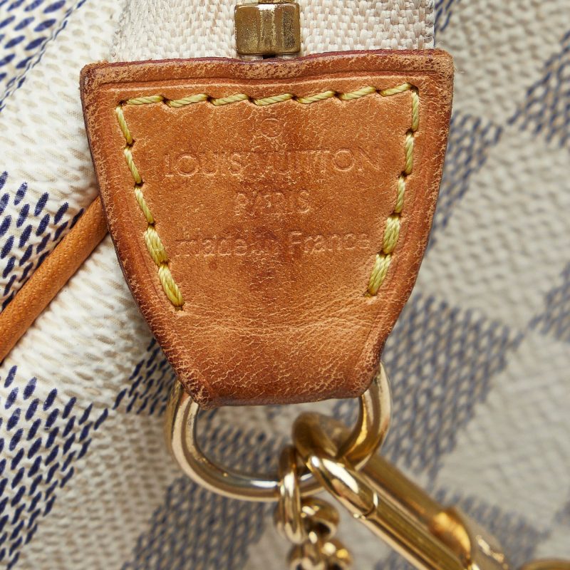 LOUIS VUITTON Damier Azur Eva Crossbody Bag - Logoexplore - Image 6