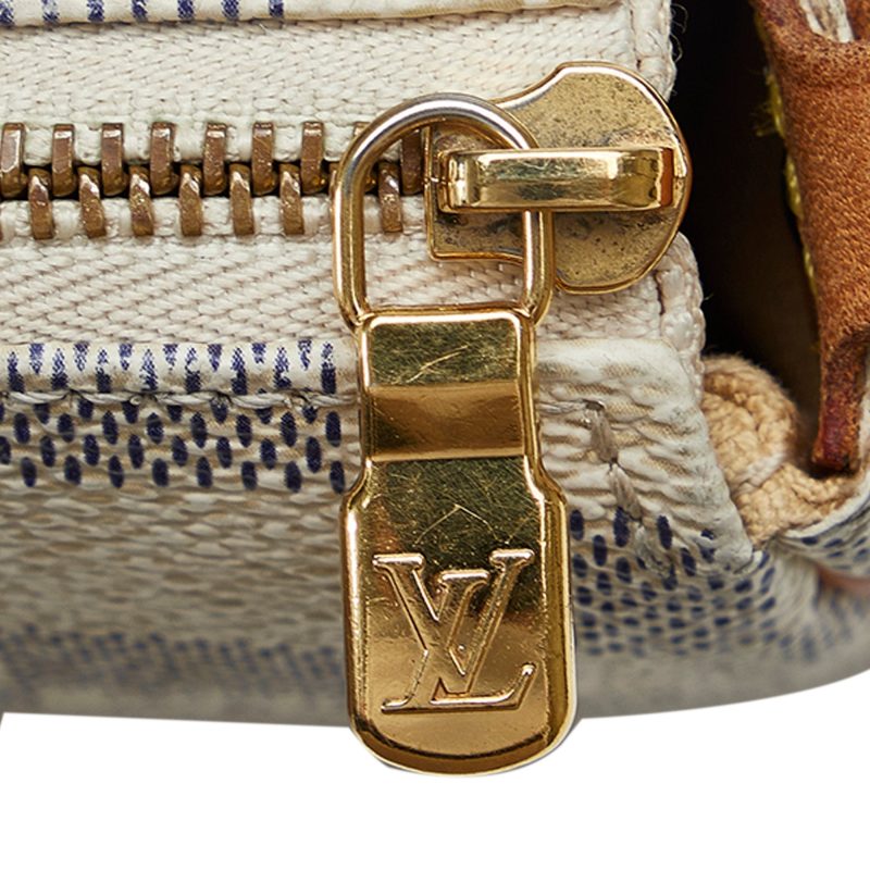 LOUIS VUITTON Damier Azur Eva Crossbody Bag - Logoexplore - Image 9
