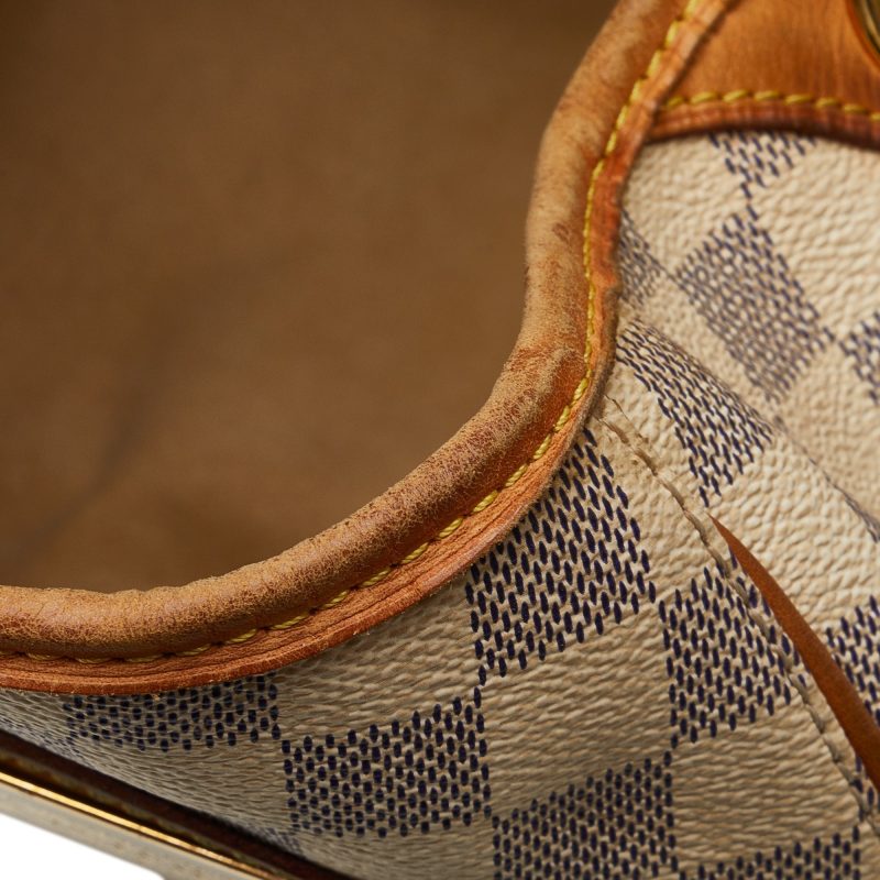 LOUIS VUITTON Damier Azur Galliera PM Shoulder Bag - Logoexplore - Image 10