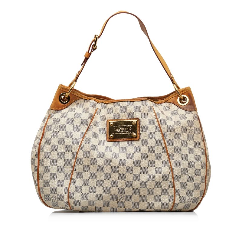 LOUIS VUITTON Damier Azur Galliera PM Shoulder Bag - Logoexplore
