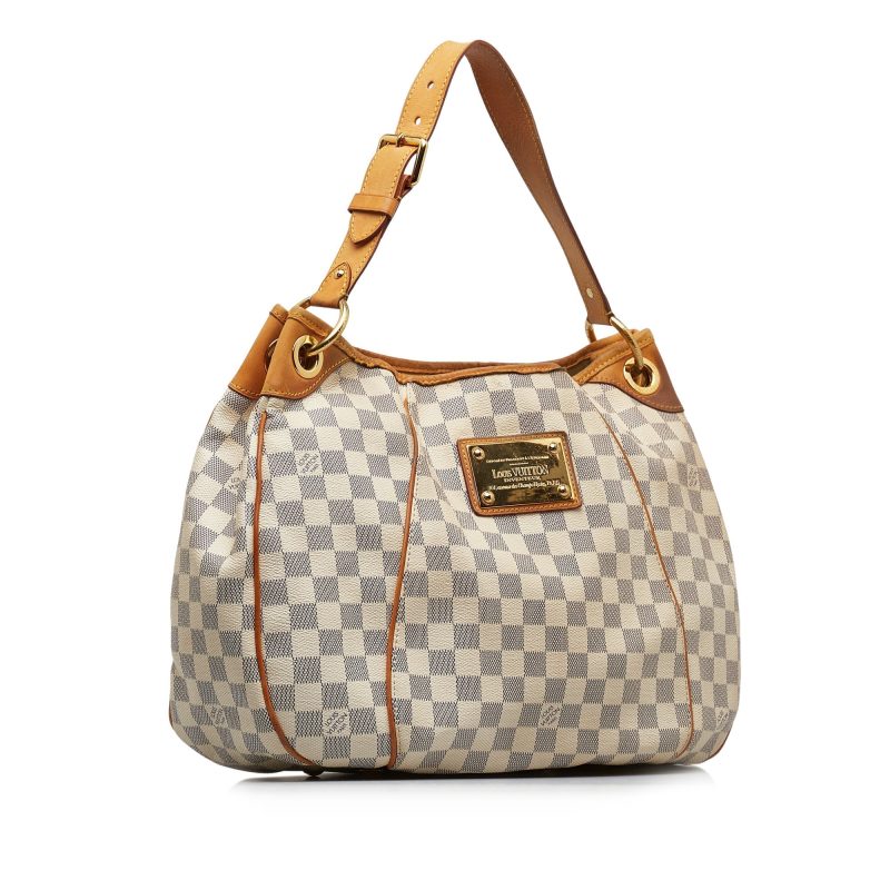 LOUIS VUITTON Damier Azur Galliera PM Shoulder Bag - Logoexplore - Image 2