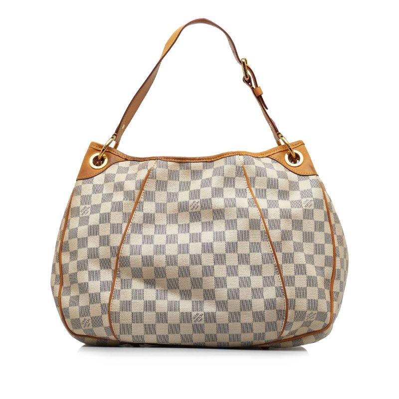 LOUIS VUITTON Damier Azur Galliera PM Shoulder Bag - Logoexplore - Image 3