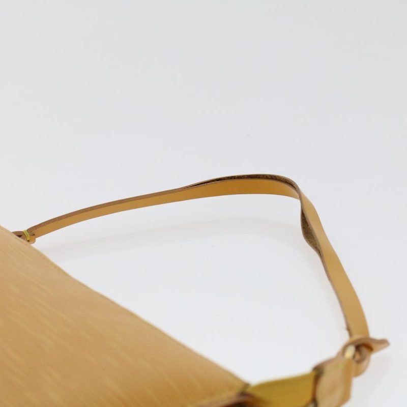 LOUIS VUITTON Epi Pochette Accessoires Accessory Pouch Yellow M52989 Auth 49142 - Logoexplore - Image 8