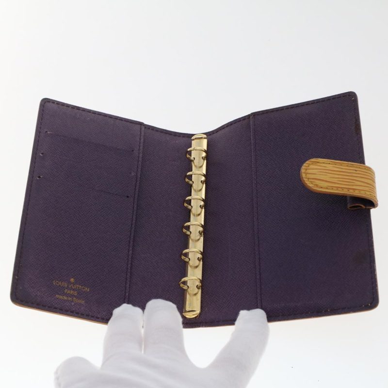 LOUIS VUITTON Epi Agenda PM Day Planner Cover Yellow R20059 LV  49191 - Logoexplore - Image 8