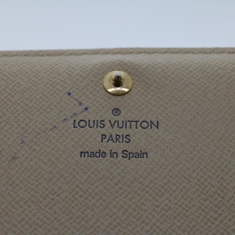 LOUIS VUITTON Damier Azur Portefeuille Tresol Wallet N61744 LV  49193 - Logoexplore - Image 8