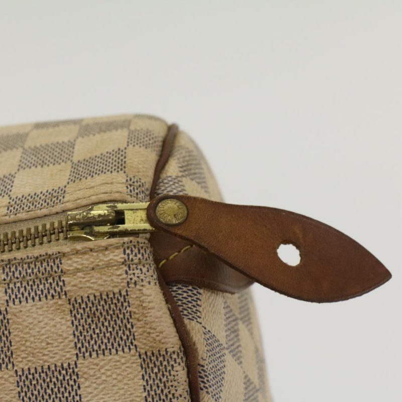 LOUIS VUITTON Damier Azur Speedy 30 Hand Bag - Logoexplore - Image 9
