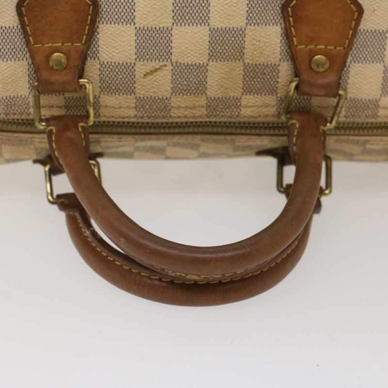 LOUIS VUITTON Damier Azur Speedy 30 Hand Bag - Logoexplore - Image 7