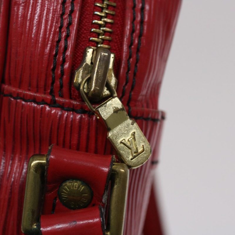 LOUIS VUITTON Epi Danube Shoulder Bag Red M45637 LV  49261 - Logoexplore - Image 9
