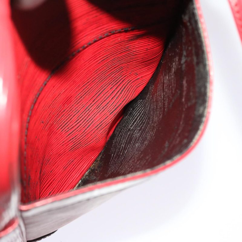 LOUIS VUITTON Epi Danube Shoulder Bag Red M45637 LV  49261 - Logoexplore - Image 10