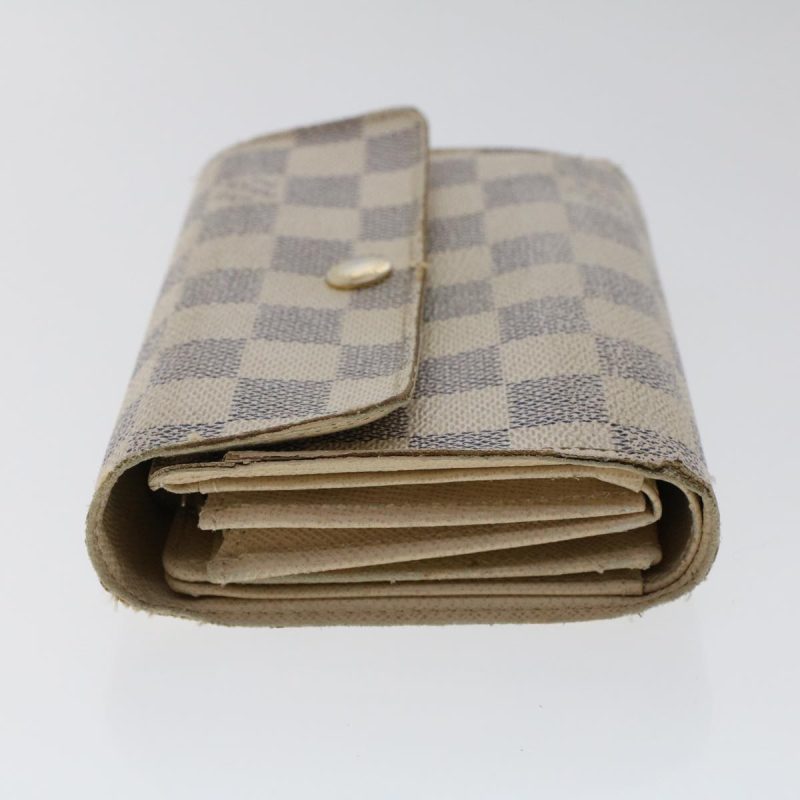 LOUIS VUITTON Damier Azur Portefeuille Alexandra Wallet N63068 LV  49324 - Logoexplore - Image 3