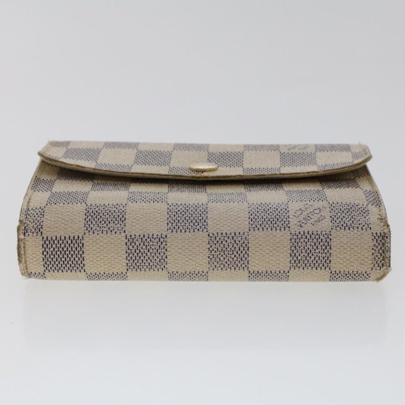 LOUIS VUITTON Damier Azur Portefeuille Alexandra Wallet N63068 LV  49324 - Logoexplore - Image 6