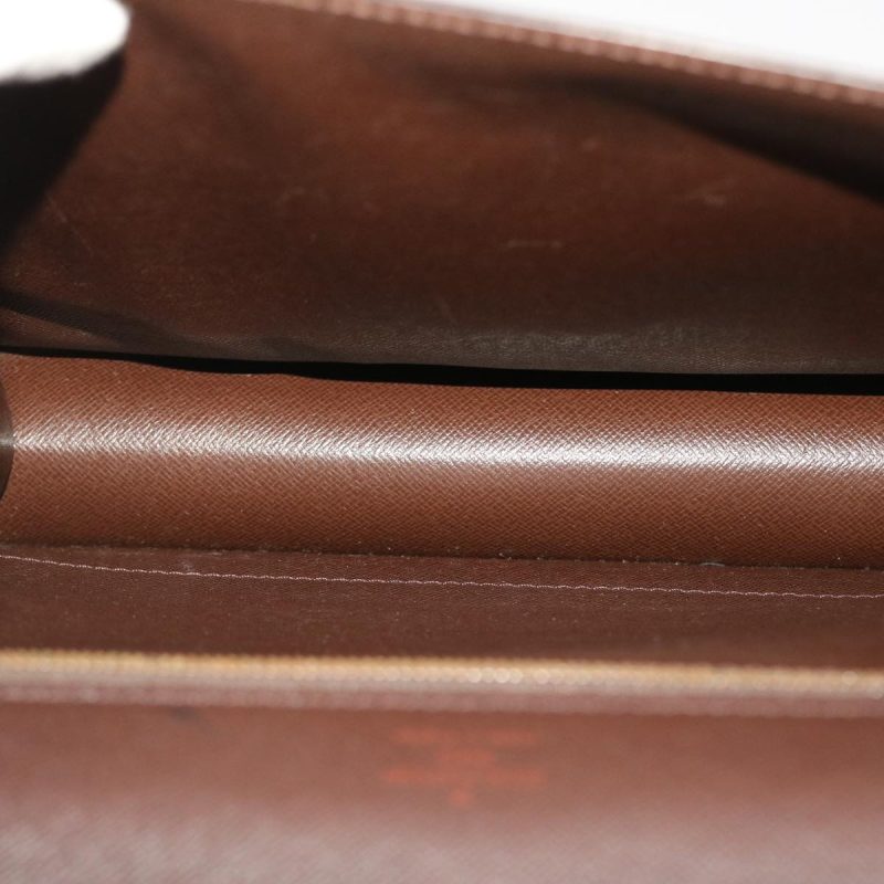 LOUIS VUITTON Damier Ebene Monceau 28 Hand Bag SPO 2way N48088 49347 - Logoexplore - Image 9