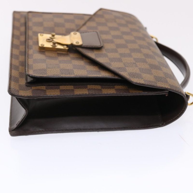 LOUIS VUITTON Damier Ebene Monceau 28 Hand Bag SPO 2way N48088 49347 - Logoexplore - Image 3